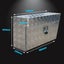 Ultra Tools Aluminium Full Side Opening Tool Box + Under Tray Side Tool Box Carousel 7