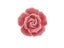 6 Knobs - Vintage Ceramic Rose Flower Door Knob Drawer Cupboard Pink Carousel 4