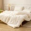 Knitted Cotton Soybean Fiber Duvet For Four Seasons In Warm White Carousel 4