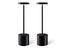 2X Cordless Table Lamp Portable Touch Sensor Desk Lamp Beside Night Light Black Carousel 1