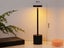 Cordless Table Lamp Portable Touch Sensor LED Desk Lamp Beside Night Light Black Carousel 4