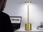 2X Cordless Table Lamp Portable Touch Sensor Desk Lamp Beside Night Light Gold Carousel 7