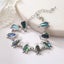 Tropicana Manu Penguin Bracelet - Abalone, Paua, Shell, Green, Blue, Summer, ... Carousel 1
