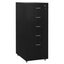 Gorilla Office - Mobile Metal 5 Drawer Cabinet - Graphite Black Carousel 2