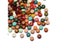Mixed Letter Acrylic Beads Round Flat Loose Spacer Alphabet Beads For Jewelry Carousel 4