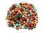 Mixed Letter Acrylic Beads Round Flat Loose Spacer Alphabet Beads For Jewelry Carousel 6