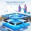 Bopeep Magnetic Tiles Blocks Frozen Toys Building Play for Kids STEM 120PCS Carousel 6