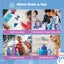 Bopeep Magnetic Tiles Blocks Frozen Toys Building Play for Kids STEM 120PCS Carousel 7