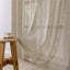 BILEEHOME Modern Short Linen Sheer Curtains For For Living Room Bedroom Voile Carousel 4