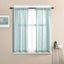 BILEEHOME Modern Short Linen Sheer Curtains For For Living Room Bedroom Voile Carousel 3