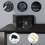 13.8L Digital Security Safe Box Password Key Lock Cash Lock Deposit Home Office Carousel 8
