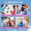 Bopeep Magnetic Tiles Blocks Frozen Toys Building Play for Kids STEM 100PCS Carousel 7