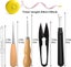 Sewing Kit Set Awl Leather Hand Stitcher Repair Set Heavy Duty Thread Needles Carousel 3