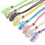 Empty Crystal Stone Holder Woven Necklace Rope Cord Pendant Net DIY Jewelry Carousel 2