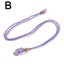 Empty Crystal Stone Holder Woven Necklace Rope Cord Pendant Net DIY Jewelry Carousel 3