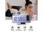 LED Digital Alarm Clock With FM Radio Snooze Weather Station Calendar Carousel 6