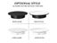3 Speeds Electric 360 Degree Rotating Jewelry Holder Mirror Turntable Carousel 5