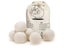 1/3/6PCS Wool Dryer Balls Fabric Virgin Reusable Softener Laundry 5cm Dry Kit Carousel 2