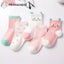 5 Pairs Lot Baby Socks For Kids Girls Boy Cotton Stripe Cartoon Summer Toddler Carousel 4