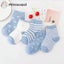 5 Pairs Lot Baby Socks For Kids Girls Boy Cotton Stripe Cartoon Summer Toddler Carousel 7