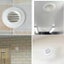 Adjustable Air Vent Cover Round Ducting Hole Vent Grille System Carousel 8
