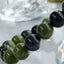 Stretch Bracelet with 8mm round gemstones "Mala" (Green Jadei) Carousel 4