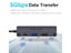 QGeeM USB C Hub For Macbook Pro Multi USB 3.1 Type C Hub 3.0 2.0 USB C HDMI Carousel 6