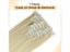 Long Straight Hairstyle 16 Clips 7Pcs/Set Hair Extensions Heat Resistant Carousel 5