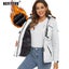 KEFITEVD Women's Winter Heavyweight Snowboard Skiing Jacket Outdoor Thermal Carousel 6