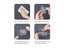 2pcs Curtain Rod Hooks Self-Adhesive Bathroom Accessories Carousel 5