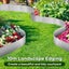 Garden Bed Edging Landscape Edge 10mx30cm Lawn Border Flower Plant Grass Steel Carousel 3
