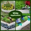 Garden Bed Edging Landscape Edge 10mx30cm Lawn Border Flower Plant Grass Steel Carousel 5