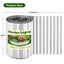 Garden Bed Edging Landscape Edge 10mx30cm Lawn Border Flower Plant Grass Steel Carousel 6