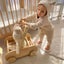My Duckling Wooden Adjustable Speed Control Baby Walker Carousel 3
