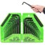 Swanlake 32Pcs Hex Key Set Allen Wrench Inch/Metric Mm 0.7Mm 10Mm Sae 0.028" 3/8 Carousel 1