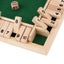 4-Way Shut The Box Dice Game - Wooden Board for 2-4 Players Carousel 3