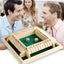 4-Way Shut The Box Dice Game - Wooden Board for 2-4 Players Carousel 8