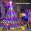 NEW Waterproof Solar Christmas Waterfall Fairy String Lights Party lights Carousel 1
