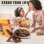 Recipe Display Stand Tablet Stand Holder Wooden Cook Book Stand Music Stand Carousel 6