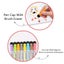 8 color Magnetic Dry Wipe Whiteboard Marker Set w/h Sponge Eraser Tip NEW Carousel 4