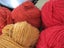 U # PURE WOOL 4 & 8 PLY " Oranges & Reds " 875 Grams Bulk Lot Carousel 3