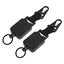 easy pull buckle retractable keychain mini buckle key chain quick release Carousel 4