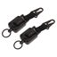 easy pull buckle retractable keychain mini buckle key chain quick release Carousel 6