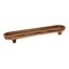Chef Inox Serve Natural Acacia Oval Server with Legs 710x150x80mm Carousel 1