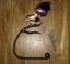 Hand forged fantail towel or toilet roll holder forged by blacksmith Carousel 1
