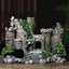 Sweethome Resin Ancient Castle Artificial Ornaments Fish Tank Aquarium Decor Carousel 5