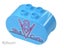 ®™DUPLO - Med Blue Brick with V8 & 'Flo's Cafe' (Disney Cars) ~Retired Dec 2010~ Carousel 1