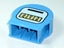 ®™DUPLO - Medium Blue Brick, Gas/Fuel Pump Gauge Patt(Disney Cars)~Retired 2010~ Carousel 3