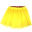 2x Tulle Ballerina Tutu Small, 3-Layer Children s Costume Skirt - Yellow & Gr... Carousel 2