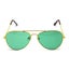 Green and Yellow Aviator Party Glasses Fun Novelty Set Australia Day Carousel 3